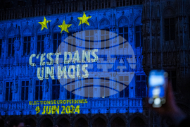 Ден на Европа - паметници в ЕС, осветени преди европейските избори