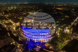 Ден на Европа - паметници в ЕС, осветени преди европейските избори