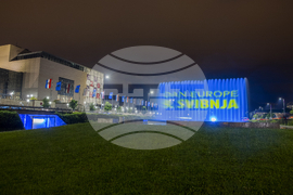 Ден на Европа - паметници в ЕС, осветени преди европейските избори