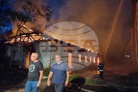 Хасково - пожар