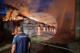 Хасково - пожар