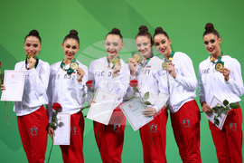 Световно първенство по художествена гимнастика - награждаване
