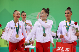 Световно първенство по художествена гимнастика - награждаване