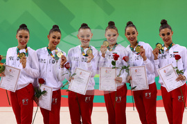 Световно първенство по художествена гимнастика - награждаване