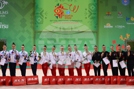 Световно първенство по художествена гимнастика - награждаване