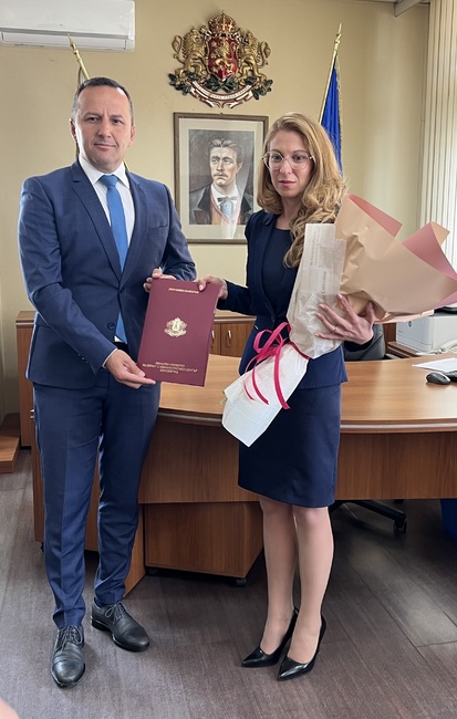 ОА Благоевград: Новият областен управител на област Благоевград Георги Динев официално встъпи в длъжност