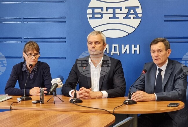 Национален пресклуб на БТА Видин - „Възраждане“ - Костадин Костадинов - пресконференция