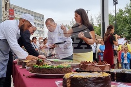 Русе - торта "Гараш" - фестивал