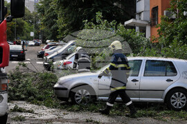 Бургас - буря - щети