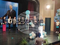 Снимка: Пресцентър ДПС - Мустафа Карадайъ в Сливен