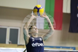 Волейбол - женски национален отбор - тренировка