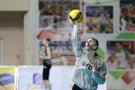 Волейбол - женски национален отбор - тренировка