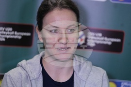 Волейбол - женски национален отбор - тренировка