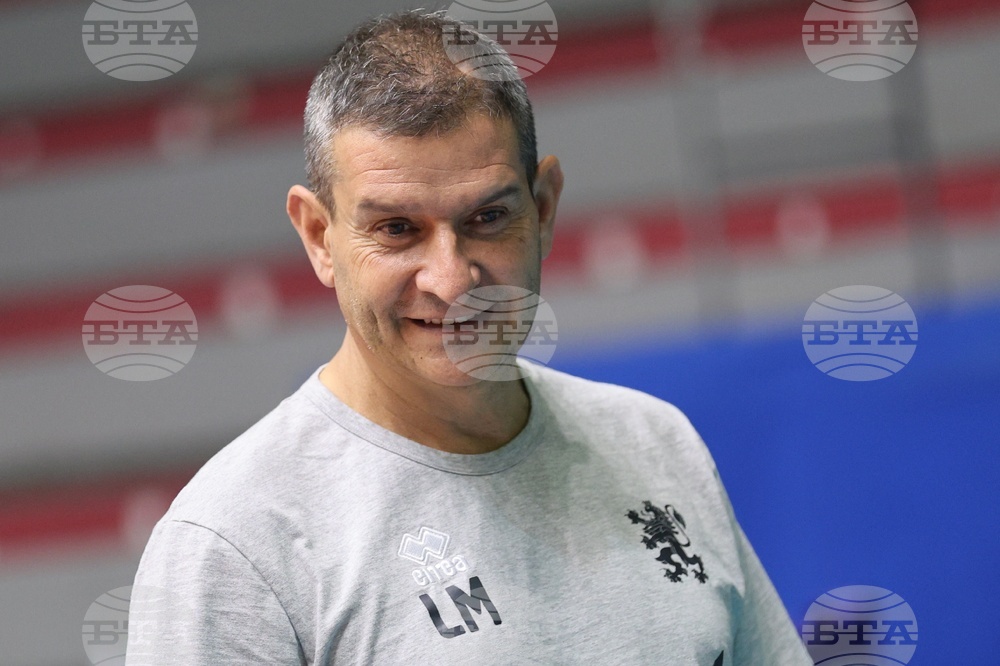 Волейбол - женски национален отбор - тренировка