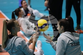 Волейбол - женски национален отбор - тренировка