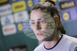 Волейбол - женски национален отбор - тренировка