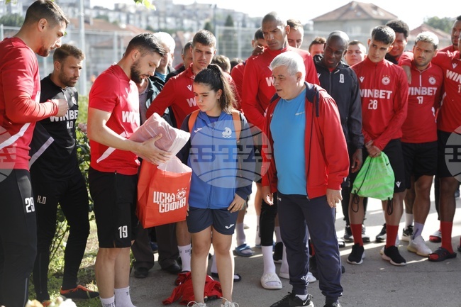  Русе - ЦСКА - тренировка