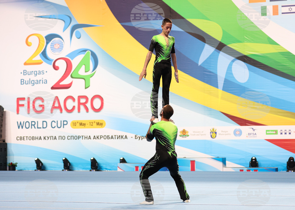 Бургас - Световна купа по спортна акробатика 2024 - мъже