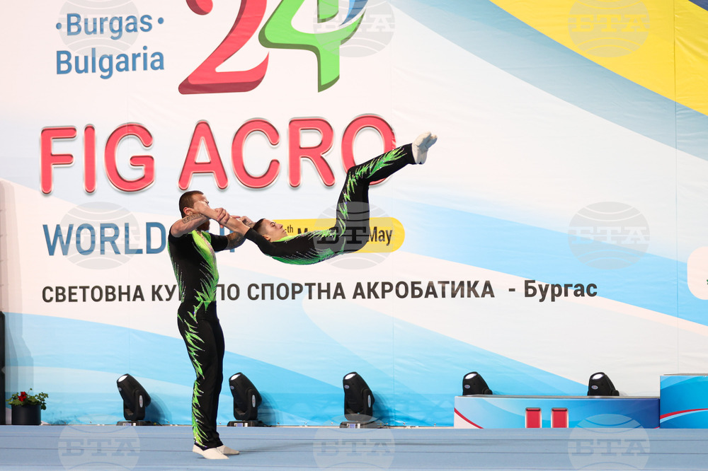 Бургас - Световна купа по спортна акробатика 2024 - мъже