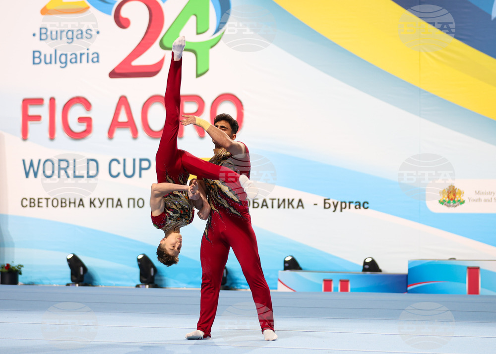 Бургас - Световна купа по спортна акробатика 2024 - мъже