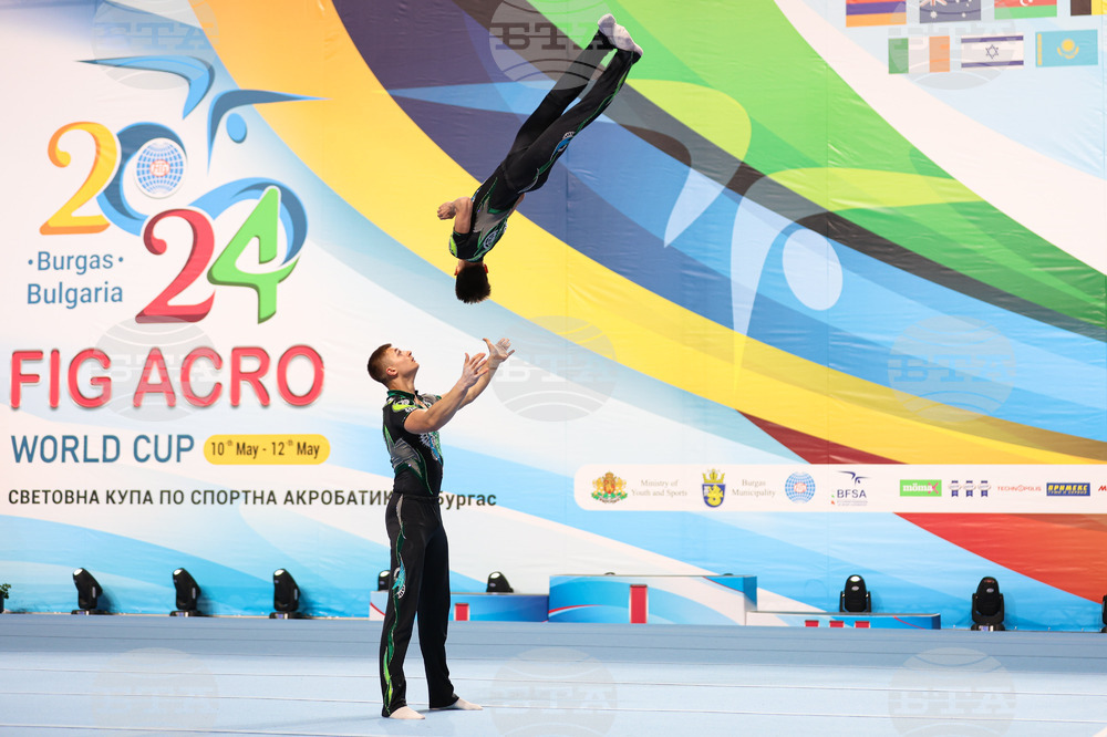 Бургас - Световна купа по спортна акробатика 2024 - мъже