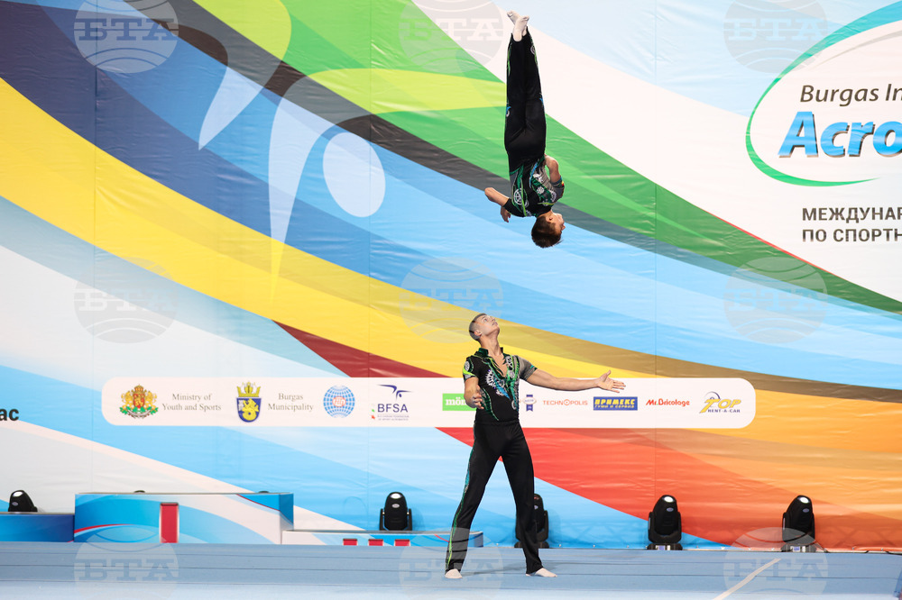 Бургас - Световна купа по спортна акробатика 2024 - мъже