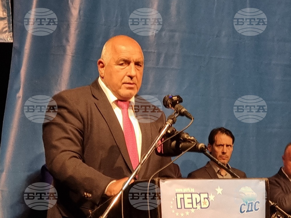 Готови сме, можем, най-добри сме, каза при откриването на кампанията на ГЕРБ в Сливен лидерът Бойко Борисов