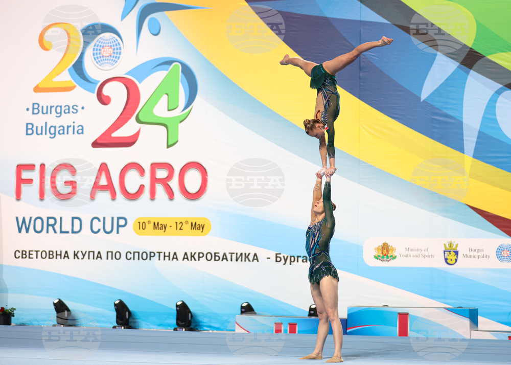Бургас - Световна купа по спортна акробатика 2024 - жени