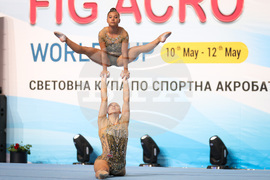 Бургас - Световна купа по спортна акробатика 2024 - жени