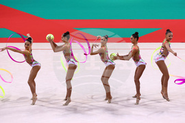 Световно първенство по художествена гимнастика - ансамбъл - България - финал