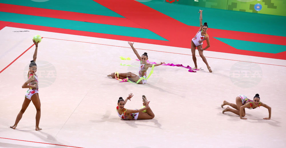 Световно първенство по художествена гимнастика - ансамбъл - България - финал