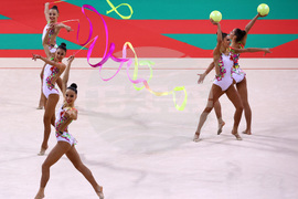 Световно първенство по художествена гимнастика - ансамбъл - България - финал