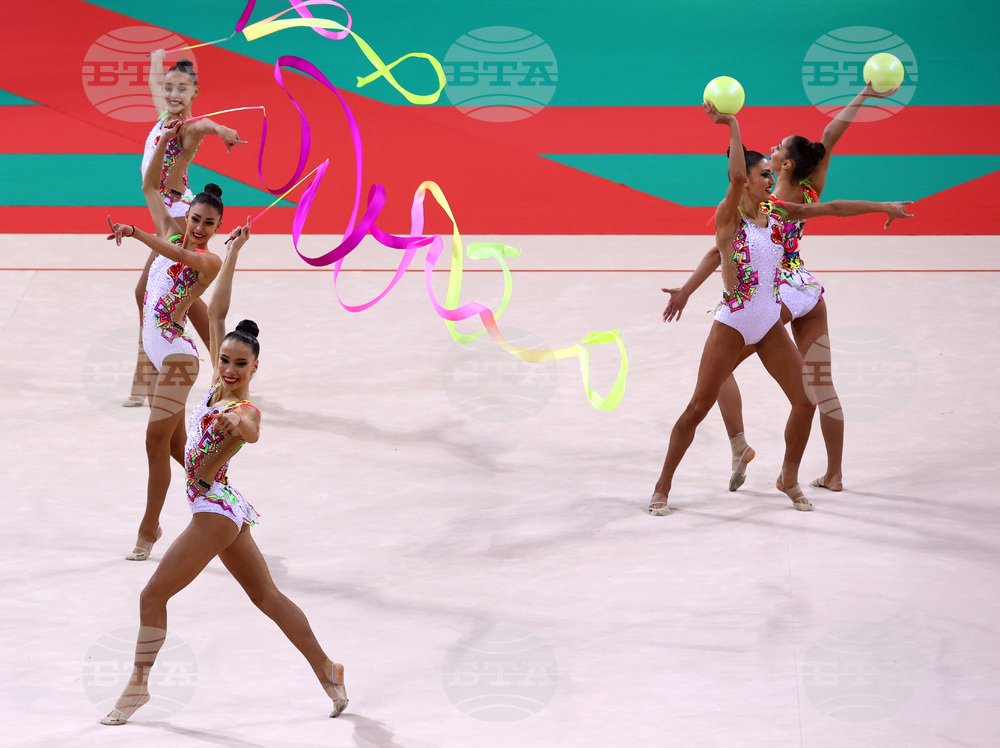 Световно първенство по художествена гимнастика - ансамбъл - България - финал