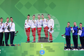 Световно първенство по художествена гимнастика - ансамбли - награждаване