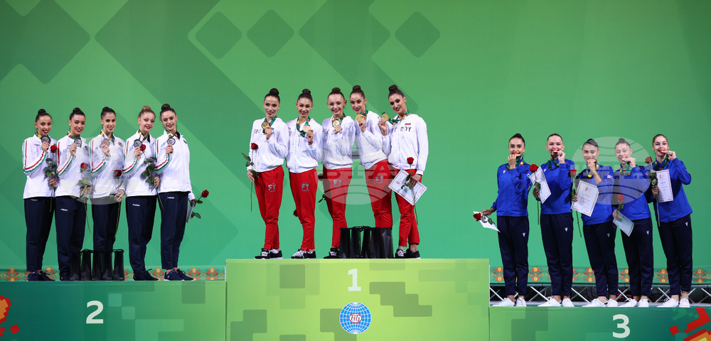 Световно първенство по художествена гимнастика - ансамбли - награждаване