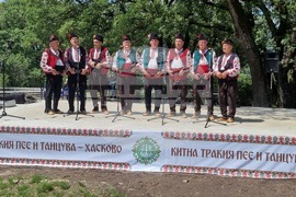 Хасково - събор „Китна Тракия пее и танцува“ - откриване