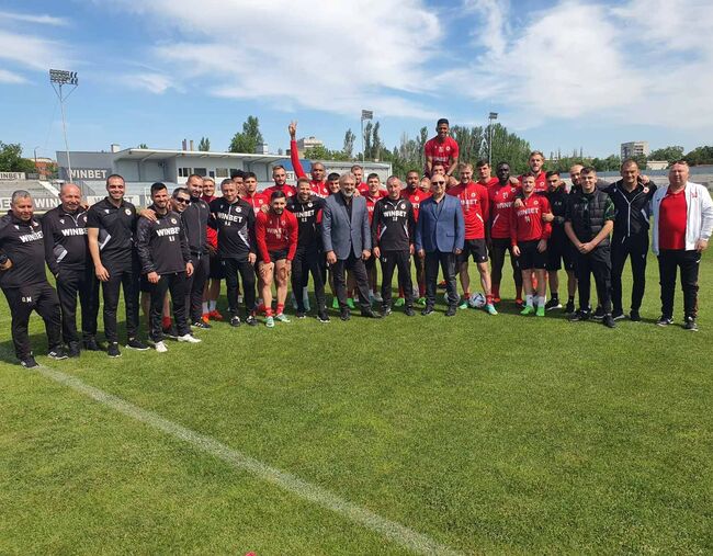 Драгомир Драганов към ЦСКА: Благодаря ви, че избирате Русе, надявам се, че ще споделяте впечатленията си от този прекрасен град навсякъде