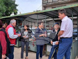 Ирена Анастасова пред избиратели в Лом и Брусарци