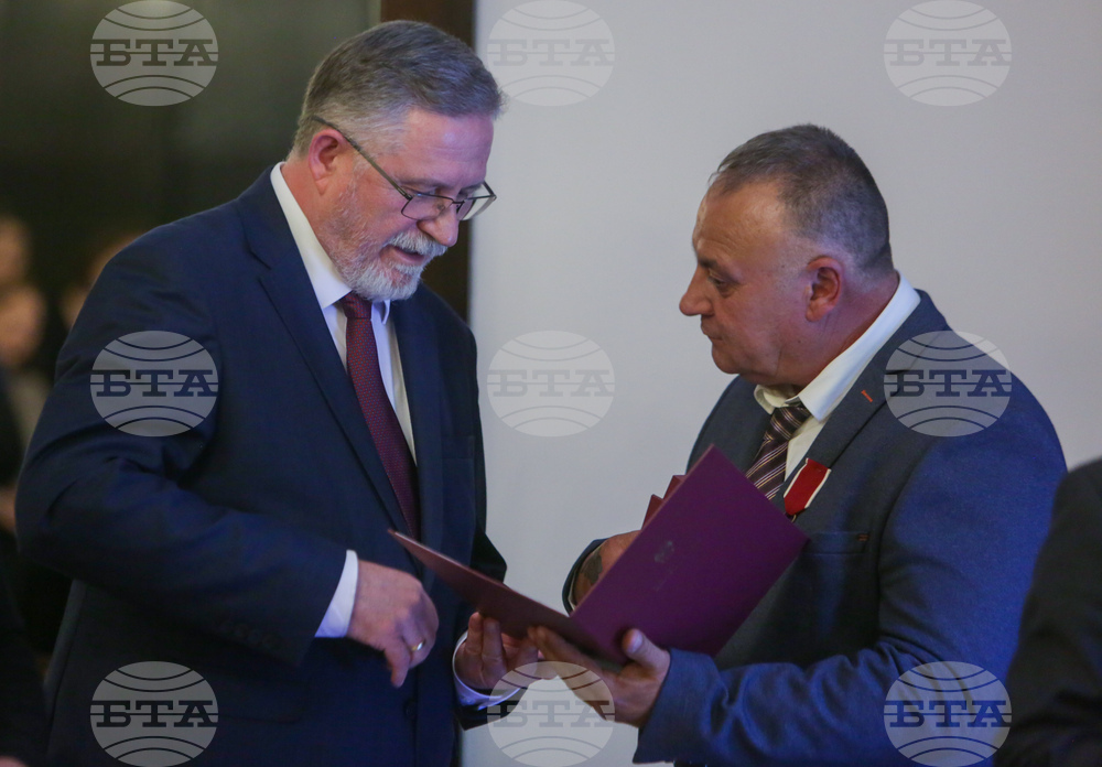 Посолство на Полша - Мачей Шимански - Тошко Сашов - награждаване