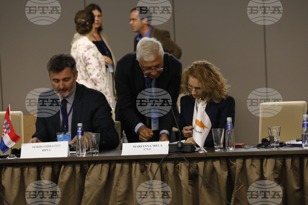 Бургас - БТА - 30-ата Генерална асамблея на неформалната Асоциация на балканските новинарски агенции - Югоизточна Европа