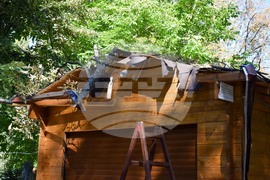 Гоце Делчев - парк - разчистване - буря