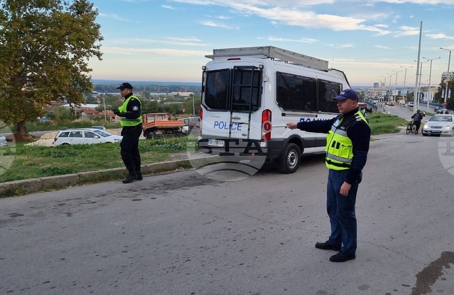 Русе - полицейска акция