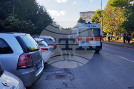 Автобус - пътно транспортно произшествие