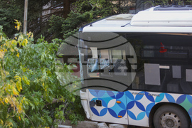 Автобус - пътно транспортно произшествие