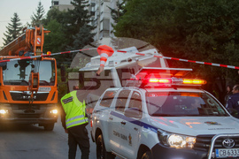 Автобус - пътно транспортно произшествие