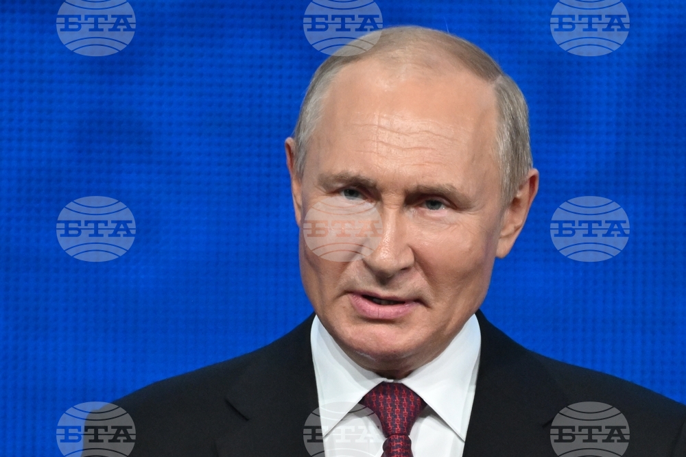 Руската държавна телевизия излъчва обръщение на президента Путин