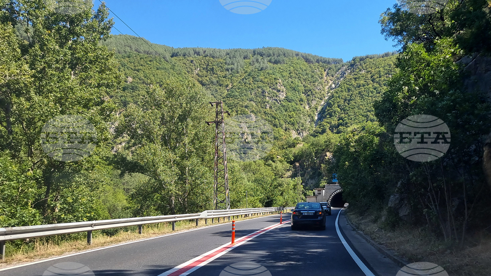 Кресненско дефиле - разделителни колчета