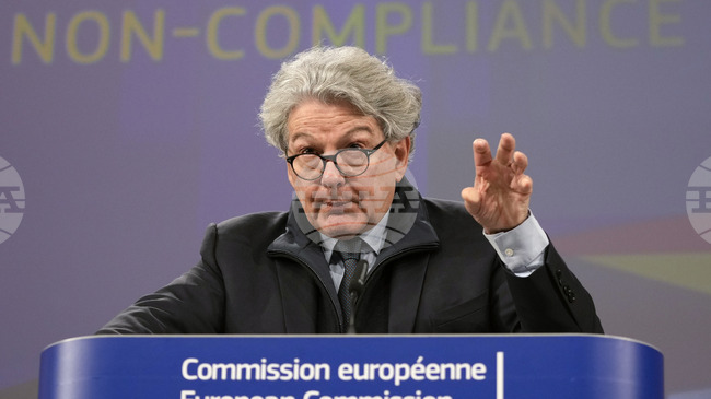 САЩ забраняват достъп на петима европейци, включително бившия евроскомисар Тиери Бретон, за цензура на американски онлайн платформи