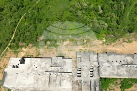 Горна баня - изглед с дрон над терена определен за национална детска болница