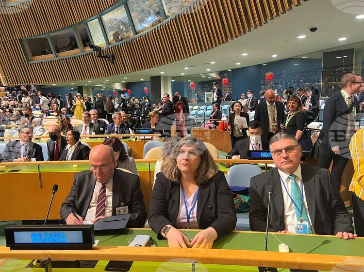 Foreign Minister Milkov Attends High-level Meetings on Day 1 of UN Assembly’s General Debate